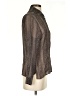 AS by DF 100% Viscose Animal Print Brown Long Sleeve Blouse Size XS - photo 4