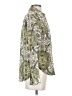 Maison d' Amelie Paisley Green Long Sleeve Blouse Size XS - photo 4