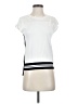 Assorted Brands Ivory Short Sleeve Top Size S - photo 1