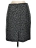 Amanda + Chelsea 100% Polyester Tweed Gray Formal Skirt Size 6 - photo 2