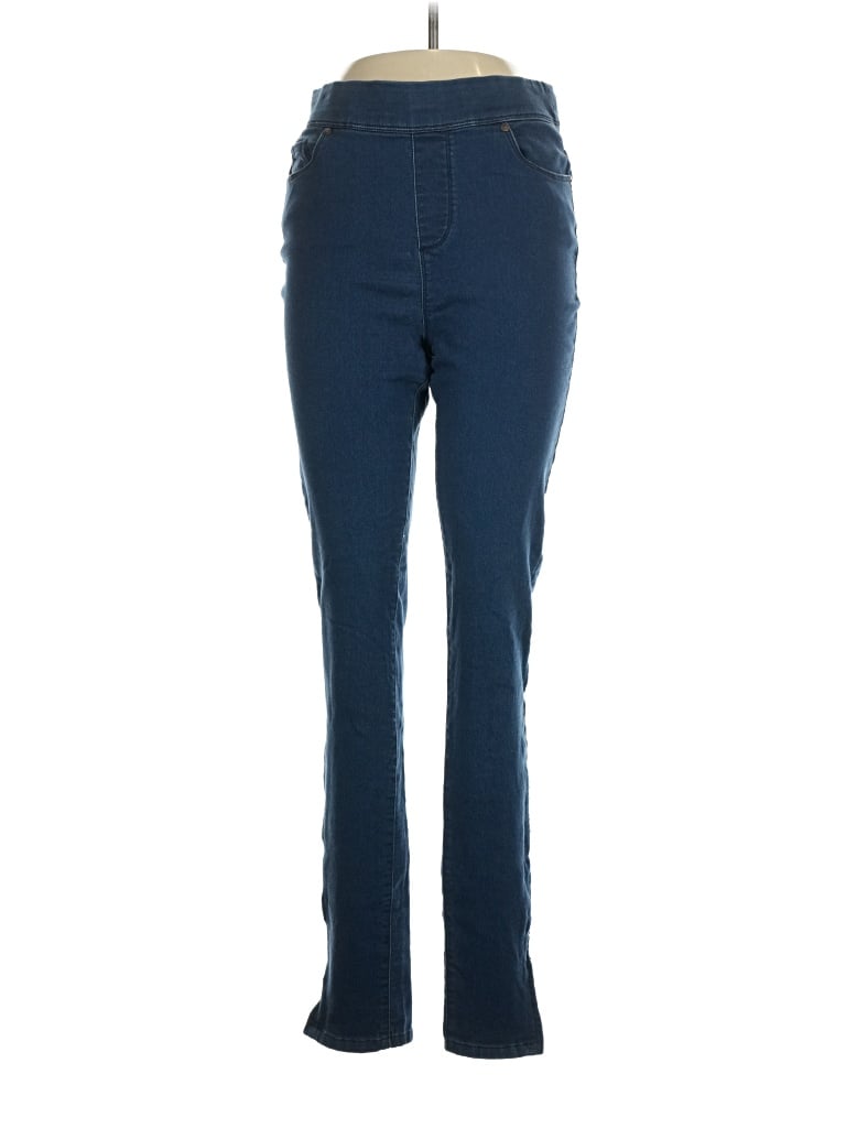 Pre-owned Martha Stewart Jeggings In Blue