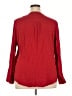 Old Navy 100% Rayon Red Long Sleeve Blouse Size XXL - photo 2