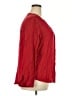 Old Navy 100% Rayon Red Long Sleeve Blouse Size XXL - photo 4