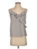 J.Crew 100% Polyester Gray Sleeveless Blouse Size 2 - photo 1