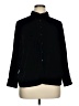 Talbots Black Long Sleeve Button-Down Shirt Size XL - photo 1