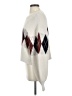 HEATHER Argyle Ivory Pullover Sweater Size S - photo 5