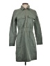 J.Crew Green Trenchcoat Size 4 - photo 1