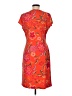 Kasper Paisley Orange Casual Dress Size M - photo 2