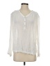 Maurices White Long Sleeve Blouse Size S - photo 1