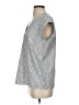 Hilary Radley Silver Short Sleeve Top Size S - photo 5