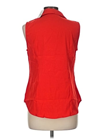Cato Sleeveless Button-Down Shirt (view 2)