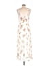 Blu Pepper 100% Polyester Floral Ivory Casual Dress Size M - photo 2
