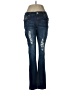 Sweet Look Hearts Blue Jeans Size 9 - photo 1
