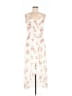 Blu Pepper 100% Polyester Floral Ivory Casual Dress Size M - photo 1