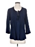Pale Sky Blue 3/4 Sleeve Blouse Size S - photo 1