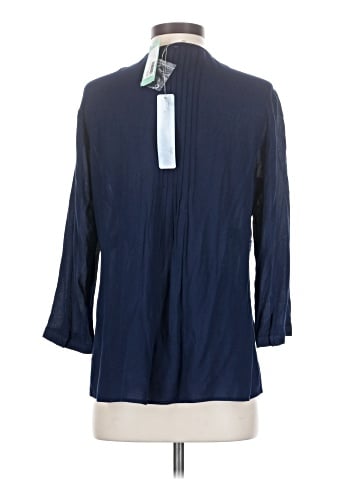 Pale Sky 3/4 Sleeve Blouse (view 2)