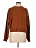 Line & Dot 100% Acrylic Brown Pullover Sweater Size L - photo 1