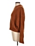 Line & Dot 100% Acrylic Brown Pullover Sweater Size L - photo 5
