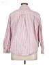 Gap Body Stripes Pink Long Sleeve Button-Down Shirt Size XL - photo 2