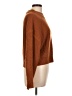 Line & Dot 100% Acrylic Brown Pullover Sweater Size L - photo 4