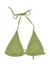 Unbranded Tweed Green Swimsuit Top Size XS - photo 1
