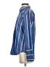 J.Crew 100% Cotton Stripes Blue Long Sleeve Button-Down Shirt Size 2 - photo 5