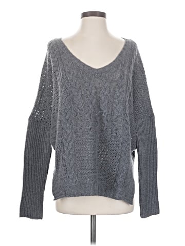 Velvet Wool Pullover Sweater (view 1)