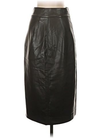 Elie Tahari Faux Leather Skirt (view 2)