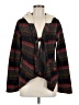 Olsenboye Plaid Brown Cardigan Size M - photo 1