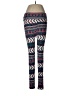 Lularoe Print Blue Leggings One size - photo 1