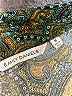 Emily Daniels Paisley Teal 3/4 Sleeve Blouse Size M - photo 7