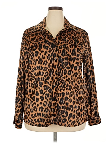 Crazy Train Long Sleeve Button-Down Shirt (view 1)