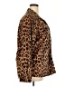 Crazy Train Animal Print Brown Long Sleeve Button-Down Shirt Size 2X - photo 4