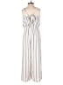 Sienna Sky 100% Polyester Stripes Ivory Jumpsuit Size XS - photo 2