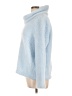 Dolcezza 100% Polyester Blue Turtleneck Sweater Size L - photo 5
