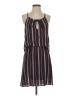 Splendid Stripes Black Casual Dress Size XS - photo 1