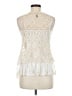 Full Tilt Ivory Sleeveless Top Size S - photo 2