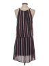 Splendid Stripes Black Casual Dress Size XS - photo 2