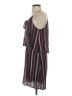Splendid Stripes Black Casual Dress Size XS - photo 5