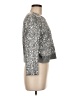 Zara Basic Metallic Silver Pullover Sweater Size M - photo 4