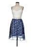 By & By 100% Polyester Blue Cocktail Dress Size 9 - photo 1