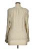 Unbranded 100% Rayon Ivory Long Sleeve Blouse Size XL - photo 2
