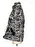 Sandro 100% Cotton Animal Print Black Raincoat Size Sm (1) - photo 5