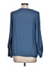 Fab'rik 100% Polyester Blue Long Sleeve Blouse Size L - photo 2