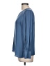 Fab'rik 100% Polyester Blue Long Sleeve Blouse Size L - photo 5
