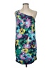 BCBGMAXAZRIA Print Blue Sleeveless Blouse Size M - photo 1