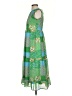 Roolee 100% Polyester Print Green Cocktail Dress Size XXS - photo 5