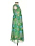 Roolee 100% Polyester Print Green Cocktail Dress Size XXS - photo 4