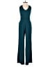 Crystal Sky Solid Teal Jumpsuit Size XS - photo 1