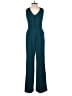 Crystal Sky Solid Teal Jumpsuit Size XS - photo 2
